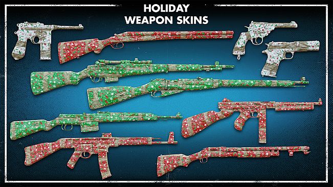 Zombie Army 4: Holiday Weapon Skins