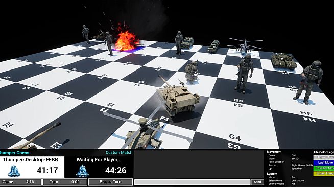 Thumper Chess - Military Content