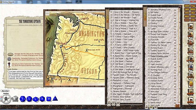 Fantasy Grounds - Deadlands: The Great Northwest Trail Guide