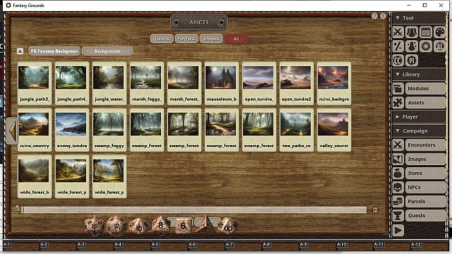 Fantasy Grounds - FG Fantasy Backgrounds