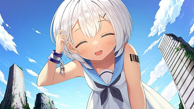 水没廃墟のピアノドロイド