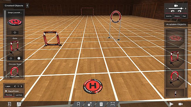 FPV SkyDive - Track Builder