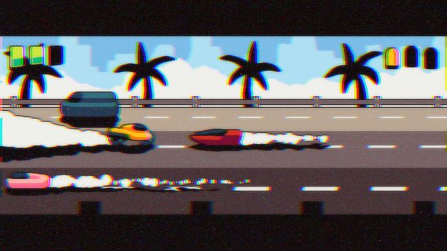 Retrowave Road