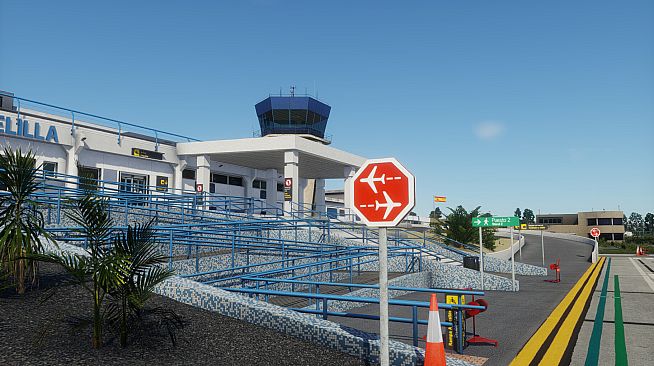 X-Plane 12 Add-on: Aerosoft - Airport Melilla