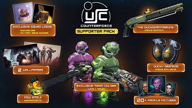 USC: Counterforce - Supporter Pack