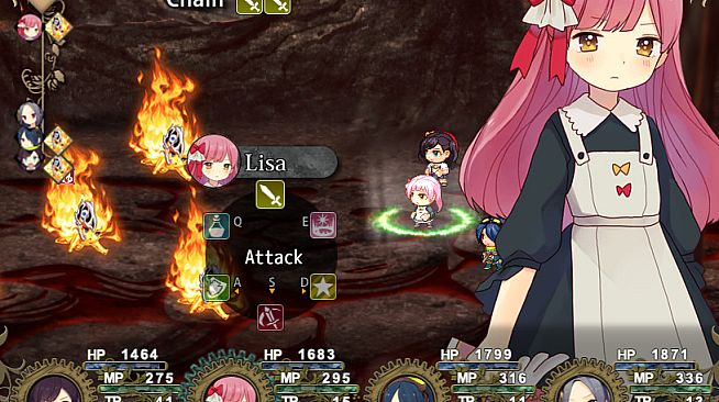 Magical girl's labyrinth