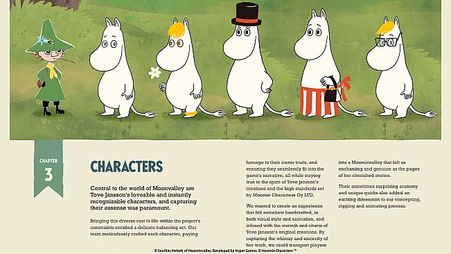 Snufkin: Melody of Moominvalley - Digital Artbook