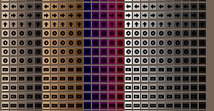 TIGER GAME ASSETS GAMEPAD BUTTON BLACK VOL.04