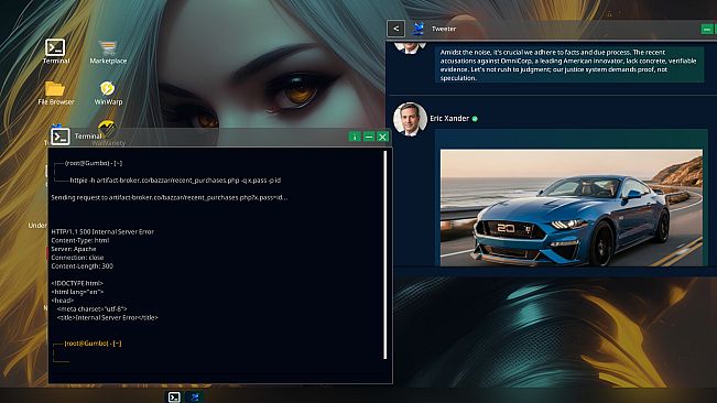Anonymous Hacker Simulator - Temporal Reckoning