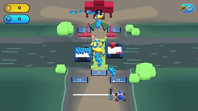 Hole io & Mob Control