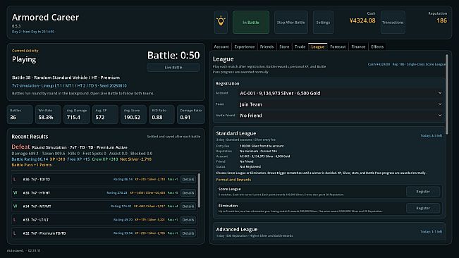 Armored Career