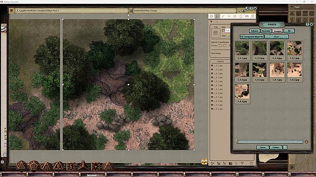Fantasy Grounds - FG Completed Maps Pack 5