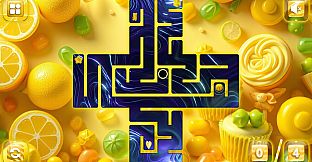 Sweetie Candy Maze: Yellow Lemon