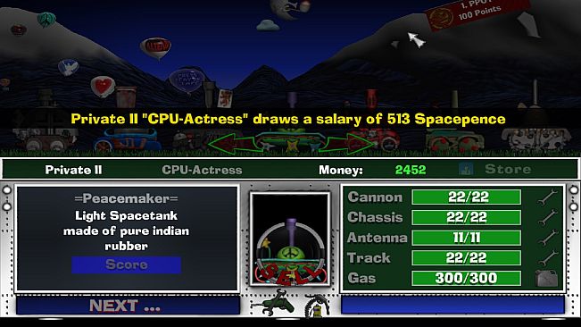 Space Tanks