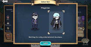 3 Minute Heroes - Magician (Gambler Skin)