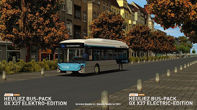 OMSI 2 Add-on Heuliez Bus Pack GX x37 Electric Edition