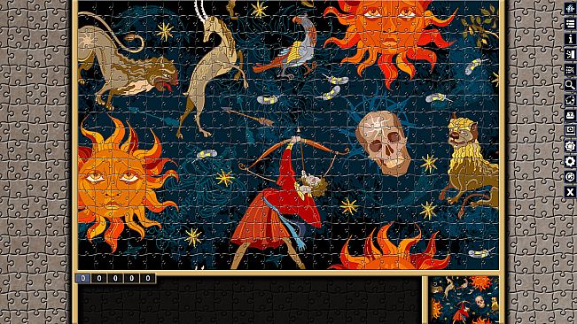 Pixel Puzzles Illustrations & Anime - Jigsaw Pack: Occult