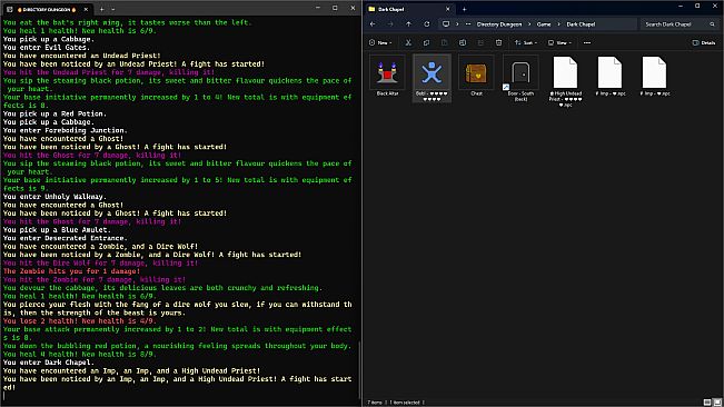 Directory Dungeon - File Explorer Dungeon Crawler