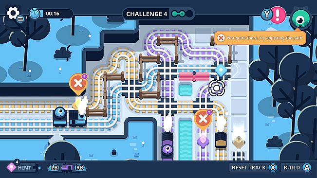 Rail Rescue: Puzzle Lines - Challenge Track