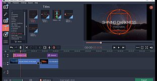 Movavi Video Editor Plus 2020 Effects - Mystical Galaxy Pack