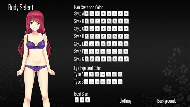 Sword of Asumi - Character Creator