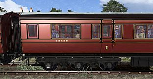 TS Marketplace: Caledonian Railway 65ft Grampian LMS Period 1 Coach Pack
