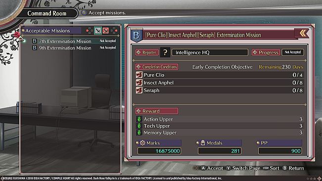 Dark Rose Valkyrie: New Mission Addition Set