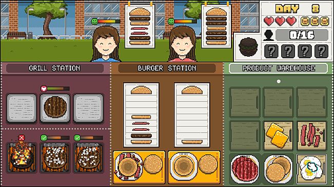 Make Burgers: GRILL UP