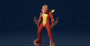 Exoprimal - Zephyr Alpha Fire Dragon Set