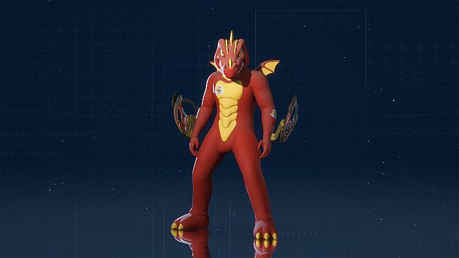 Exoprimal - Zephyr Alpha Fire Dragon Set