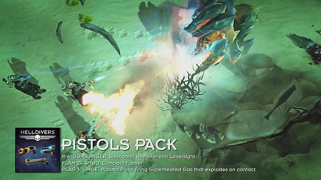 HELLDIVERS - Pistols Perk Pack