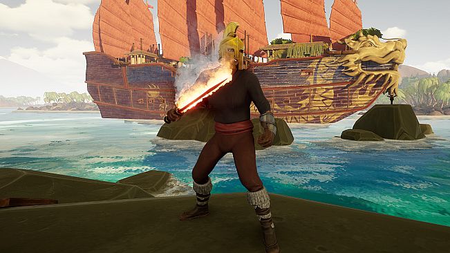 Expedition Agartha - Flaming Weapon Effect