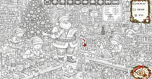 Christmas Mystery: 100 Hidden Cats