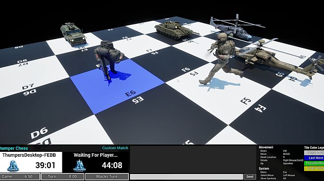 Thumper Chess - Military Content