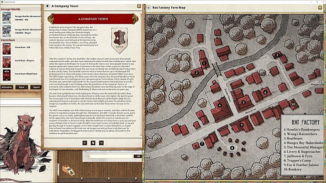 Fantasy Grounds - Vermilium: Blood Hunt