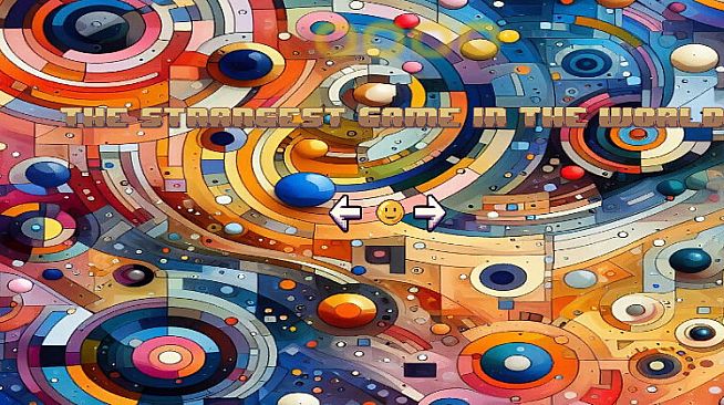 arcade games collection-The strangest game in the world