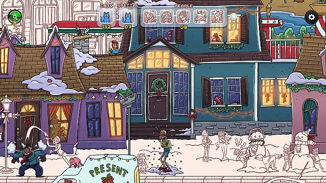 Hidden Cats in Christmas