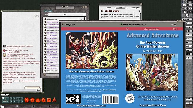 Fantasy Grounds - Advanced Adventures #1: The Pod-Caverns of the Sinister Shroom