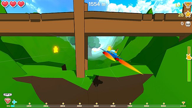 Fly Over! 100KM! Mountains!