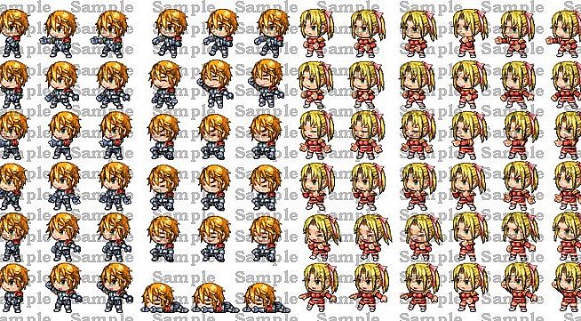 RPG Maker MV - VX Ace ＆ XP Hero Pack