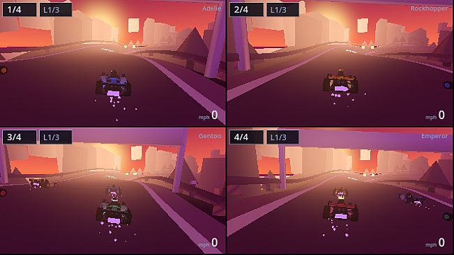 Penguin Kart Racer