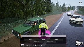 GAI Stops Auto: Right Version Simulator