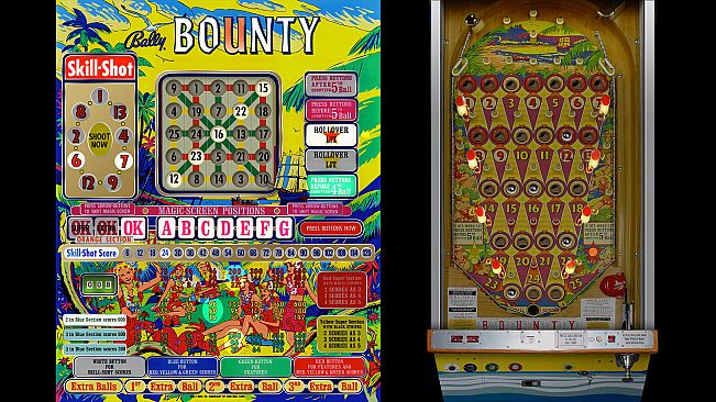 Bingo Pinball Gameroom - Bally Bounty