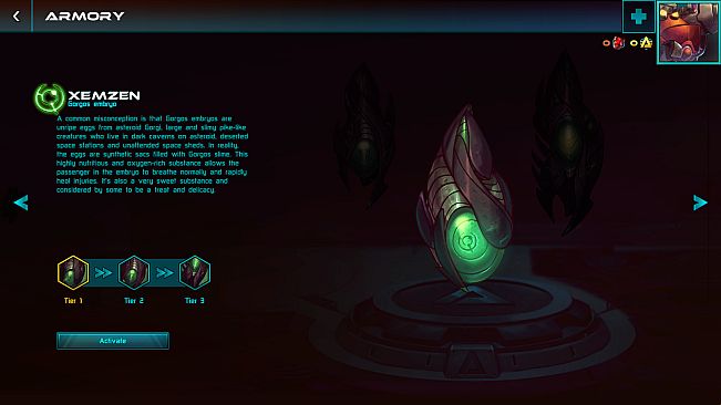 Gorgos Embryo - Awesomenauts Droppod