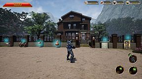 Gunshots in the barren hills