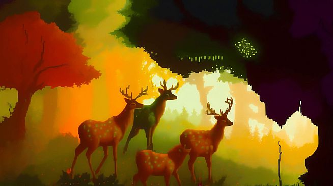 AI-VJ - Magic Forest Visuals