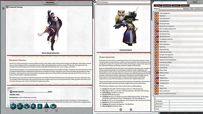 Fantasy Grounds - Pathfinder 2 RPG - Lost Omens: Firebrands