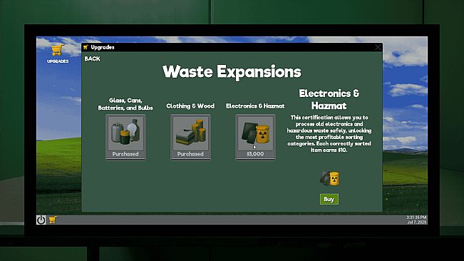 Trash Sorter Simulator