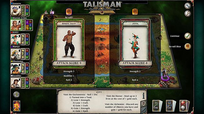 Talisman Character - Martial Artist