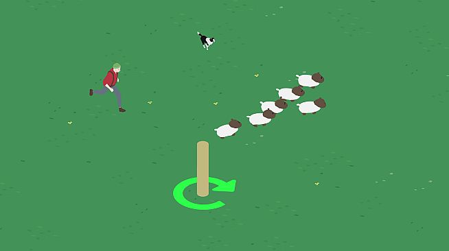Come Bye: A Sheepdog Simulator
